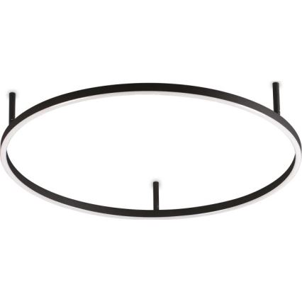 Ideal Lux - LED-kattovalaisin ORACLE SLIM LED/37W/230V 4000K halkaisija 70 cm musta