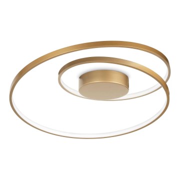 Ideal Lux - LED-kattovalaisin OZ LED/47W/230V halkaisija 60 cm CRI 90 kulta