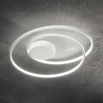 Ideal Lux - LED-kattovalaisin OZ LED/47W/230V halkaisija 60 cm CRI 90 valkoinen