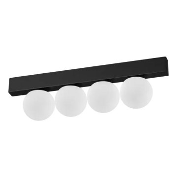 Ideal Lux - LED-kattovalaisin PING PONG 4xLED/3W/230V CRI 90 musta