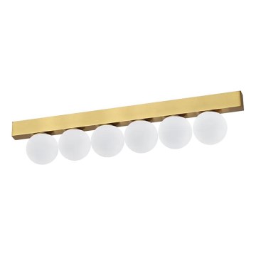 Ideal Lux - LED-kattovalaisin PING PONG 6xLED/3W/230V CRI 90 messinki