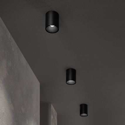 Ideal Lux - LED-kohdevalaisin NITRO LED/10W/230V halkaisija 8 cm CRI 90 musta