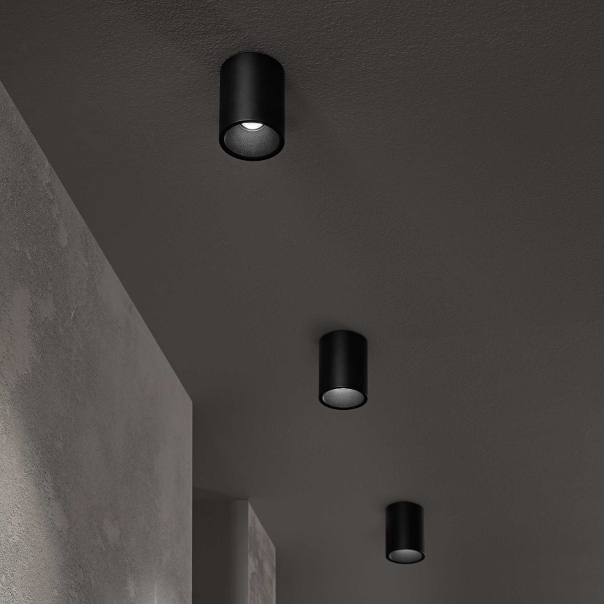 Ideal Lux - LED-kohdevalaisin NITRO LED/10W/230V halkaisija 8 cm CRI 90 musta