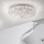 Ideal Lux - LED-kristallikattovalaisin KING 9xG9/3W/230V halkaisija 53,5 cm kiiltävä kromi