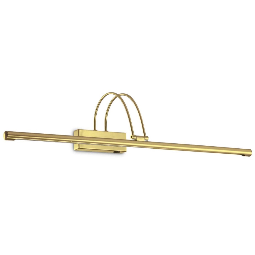 Ideal Lux - LED-kuvavalo BOW LED/8W/230V 76 cm CRI 90 kulta