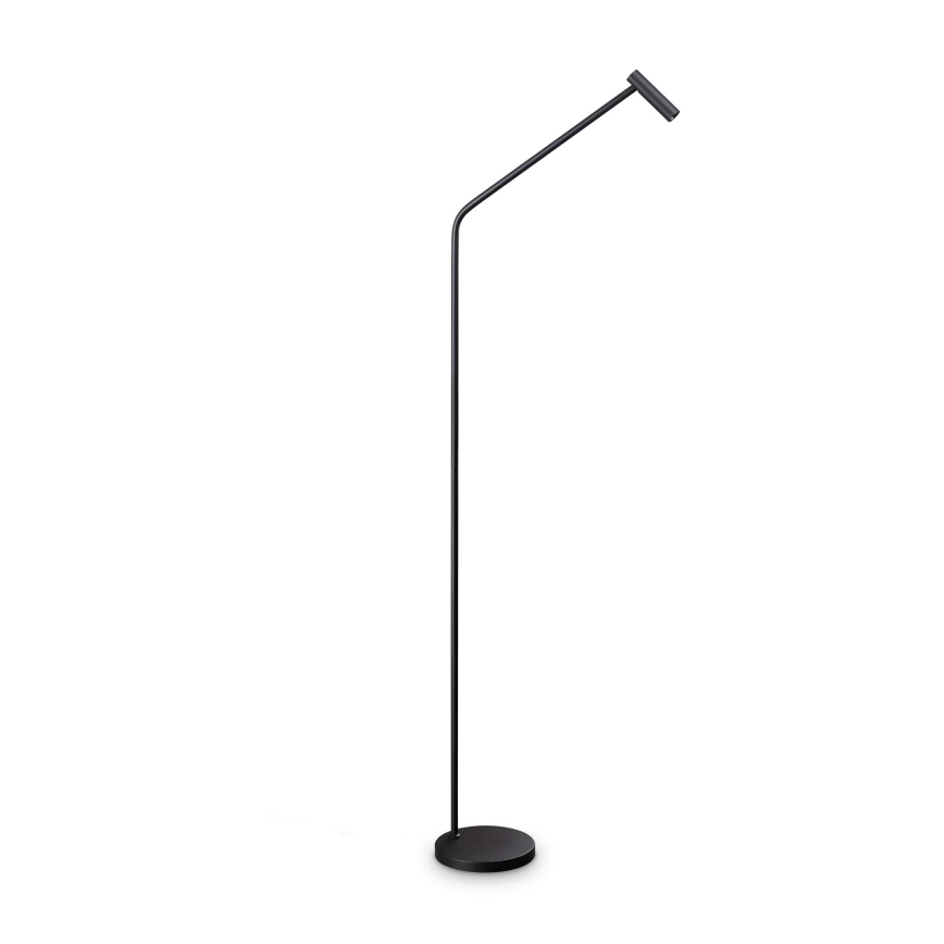 Ideal Lux - LED-lattiavalaisin EASY LED/3,5W/230V CRI 90 musta