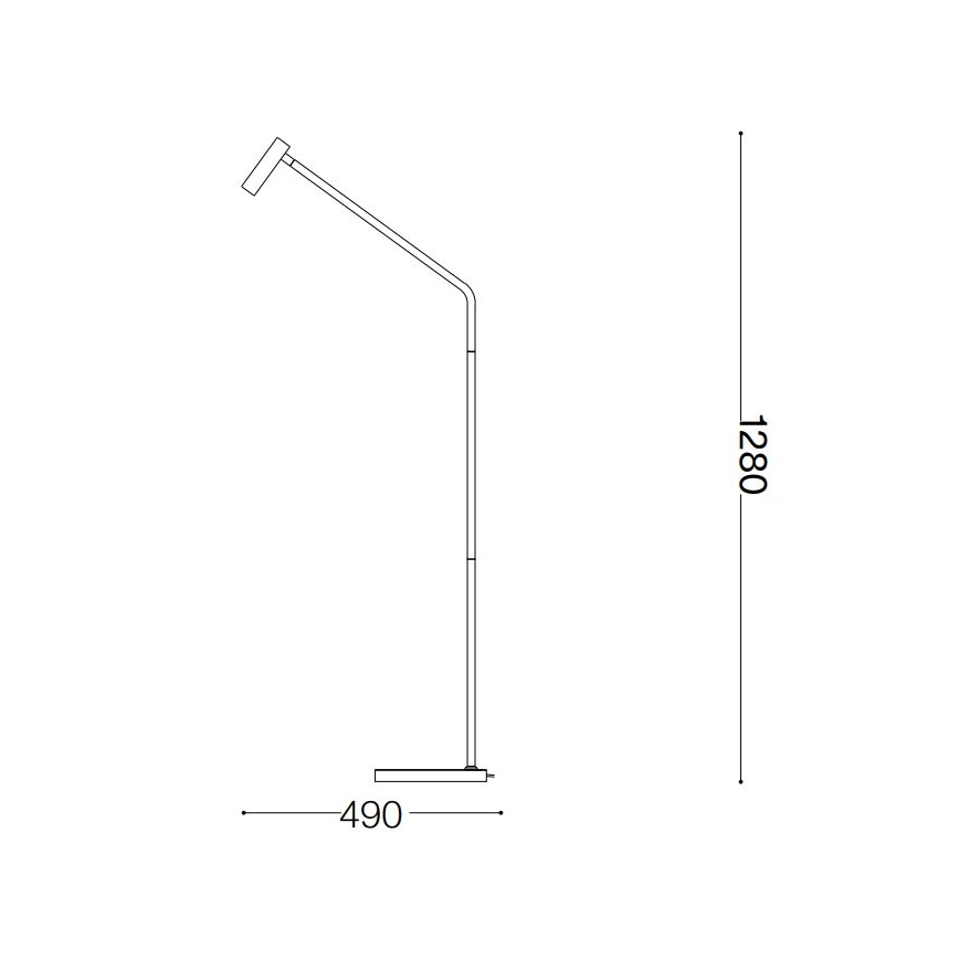 Ideal Lux - LED-lattiavalaisin EASY LED/3,5W/230V CRI 90 valkoinen