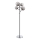 Ideal Lux - LED-lattiavalaisin EQUINOXE 4xG4/2W/230V kiiltävä kromi/savuinen