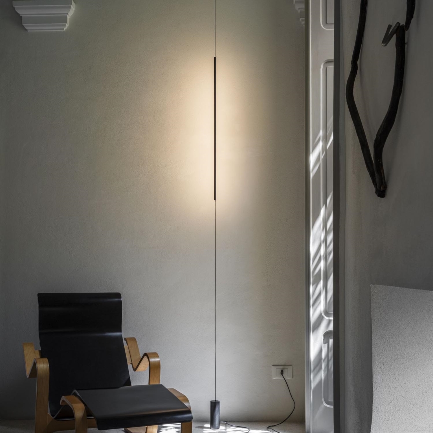 Ideal Lux - LED-lattiavalaisin FILO LED/14W/230V 2700K CRI 90 musta