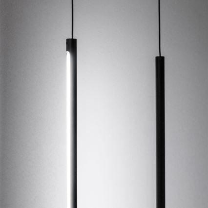Ideal Lux - LED-lattiavalaisin FILO LED/14W/230V 2700K CRI 90 musta