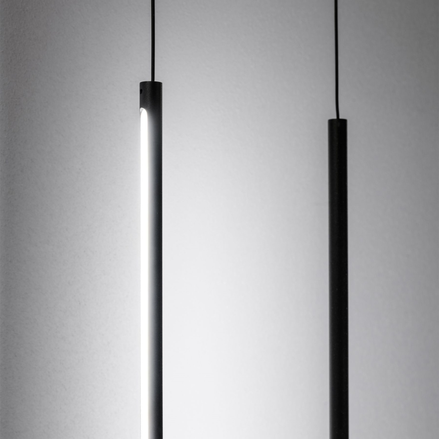 Ideal Lux - LED-lattiavalaisin FILO LED/14W/230V 2700K CRI 90 musta
