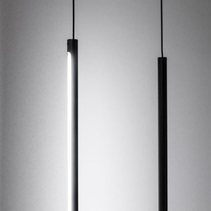 Ideal Lux - LED-lattiavalaisin FILO LED/14W/230V 3000K CRI 90 musta