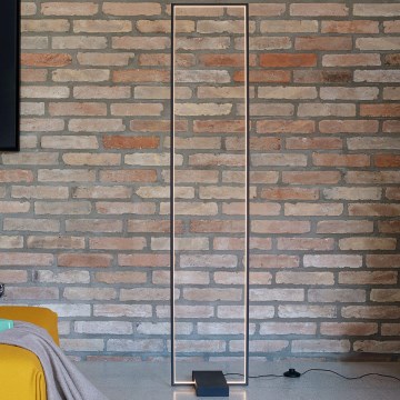 Ideal Lux - LED-lattiavalaisin FRAME LED/30W/230V musta