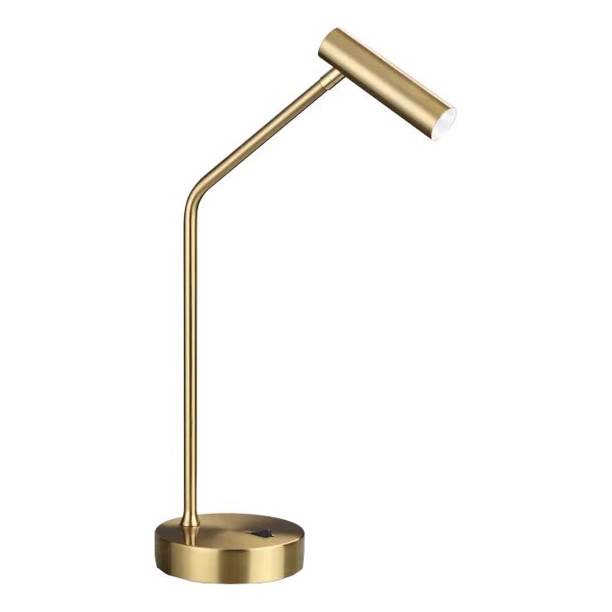Ideal Lux - LED-pöytävalaisin EASY LED/3,5W/230V CRI 90 messinki