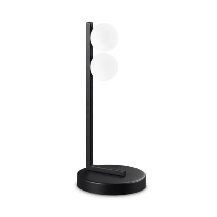 Ideal Lux - LED-pöytävalaisin PING PONG 2xLED/3W/230V CRI 90 musta
