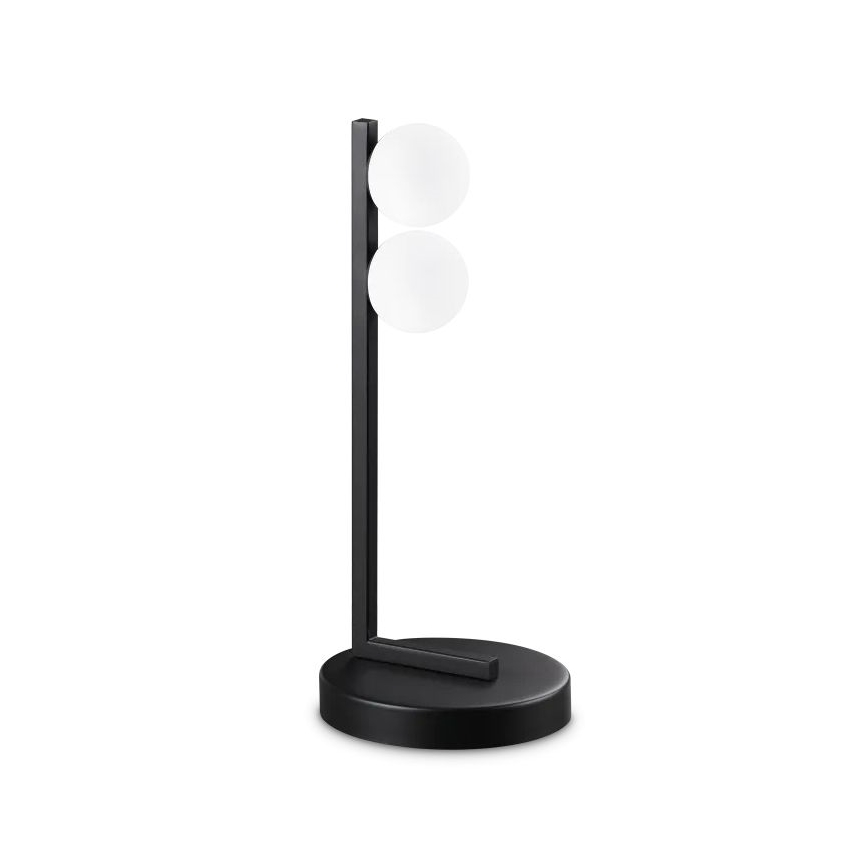 Ideal Lux - LED-pöytävalaisin PING PONG 2xLED/3W/230V CRI 90 musta