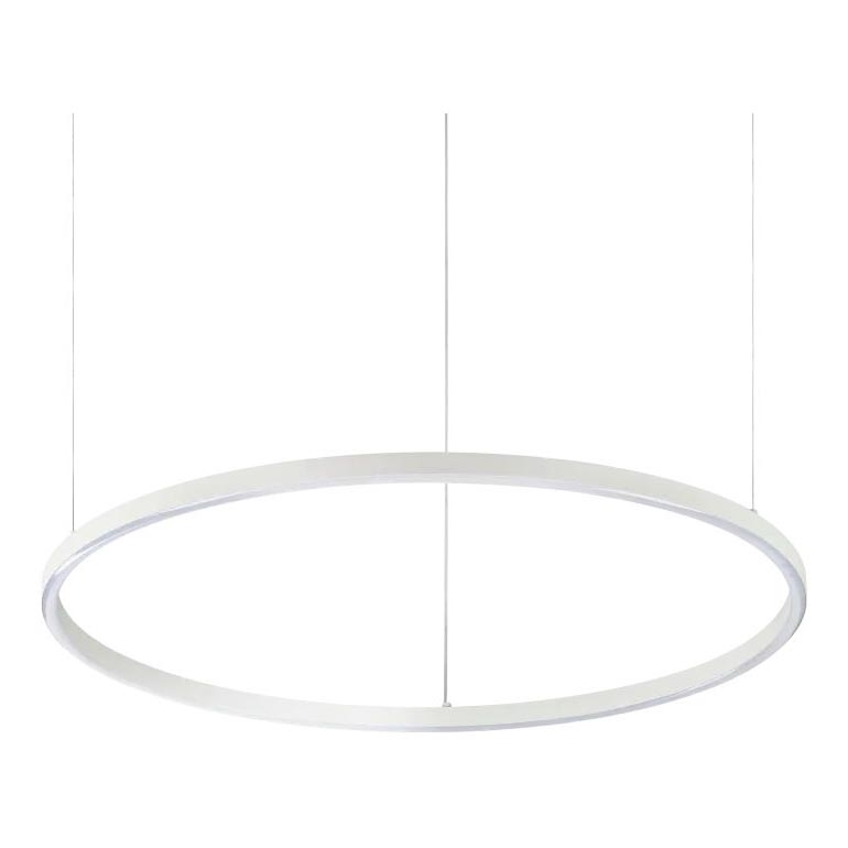 Ideal Lux - LED-riippuvalaisin kaapelilla ORACLE SLIM LED/37W/230V 2700K CRI 90 halkaisija 70 cm valkoinen