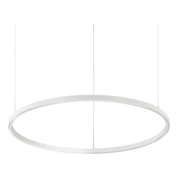 Ideal Lux - LED-riippuvalaisin ORACLE SLIM, 37 W, 230 V, 4000 K, CRI 90, halkaisija 70 cm, valkoinen