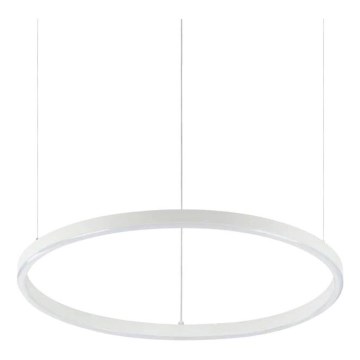 Ideal Lux - LED-riippuvalaisin vaijerilla ORACLE SLIM LED/29W/230V 4000K CRI 90 Ø 50 cm valkoinen