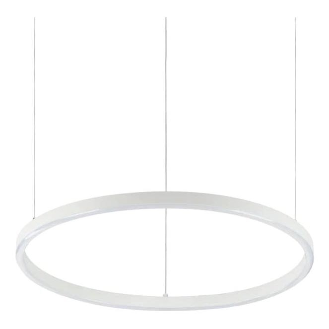 Ideal Lux - LED-riippuvalaisin vaijerilla ORACLE SLIM LED/29W/230V 4000K CRI 90 Ø 50 cm valkoinen