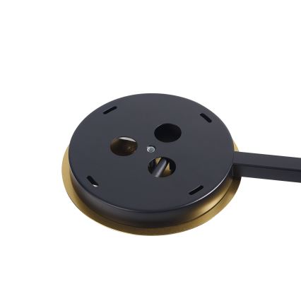 Ideal Lux - LED-riipuskattokruunu BIRDS 5xG9/3W/230V musta/kulta