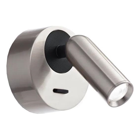 Ideal Lux - LED-seinävalaisin BEAN LED/3W/230V CRI 90 kiiltävä kromi