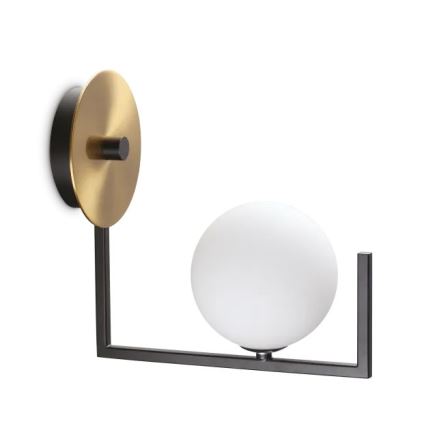 Ideal Lux - LED-seinävalaisin BIRDS 1xG9/3W/230V musta/kulta