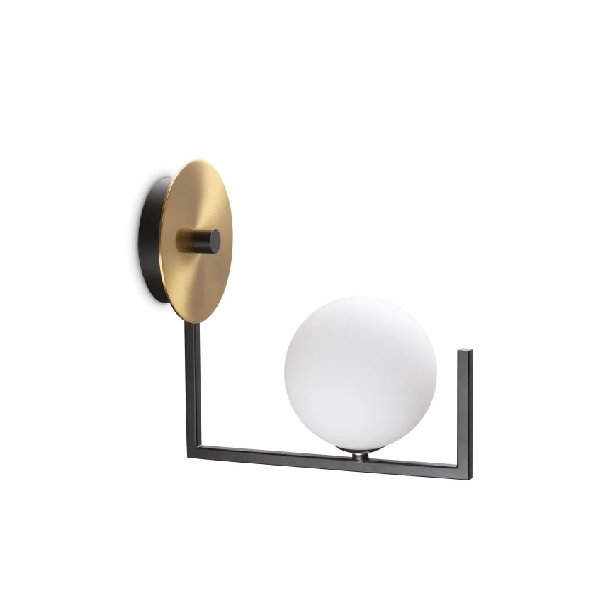 Ideal Lux - LED-seinävalaisin BIRDS 1xG9/3W/230V musta/kulta