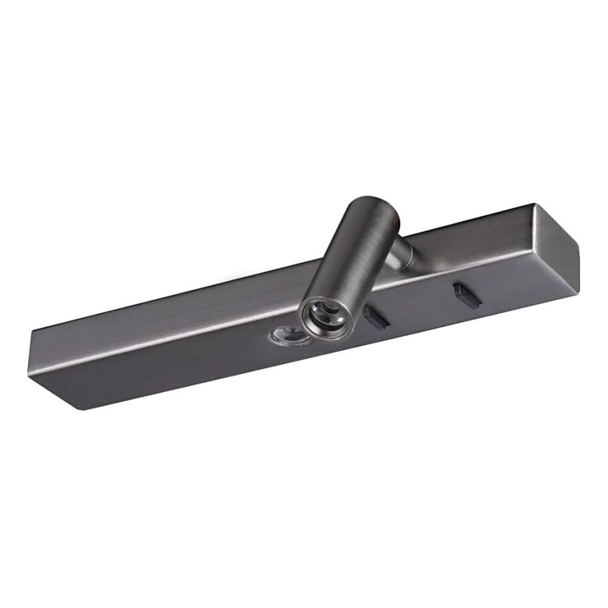 Ideal Lux - LED-seinävalaisin BONNE 2xLED/6,5W/230V CRI 90 kiiltävä kromi