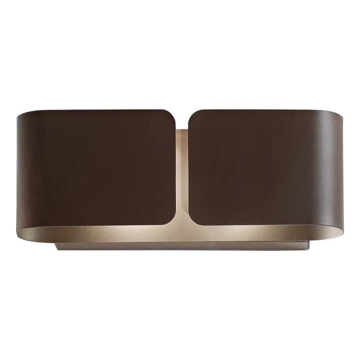 Ideal Lux - LED-seinävalaisin CLIP 2xG9/3W/230V ruskea