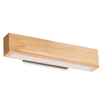 Ideal Lux - LED-seinävalaisin CRAFT LED/12W/230V CRI 90 pyökki
