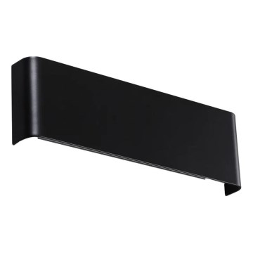 Ideal Lux - LED-seinävalaisin DELTA LED/10W/230V 3000K 30 cm CRI 90 musta