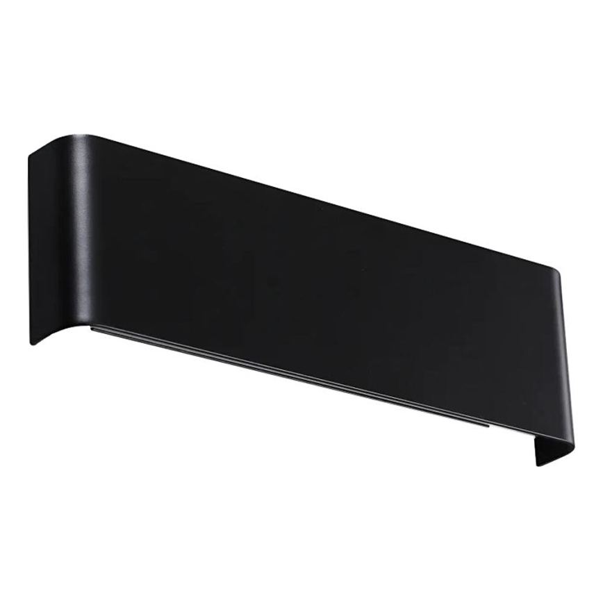 Ideal Lux - LED-seinävalaisin DELTA LED/10W/230V 4000K 30 cm CRI 90 musta