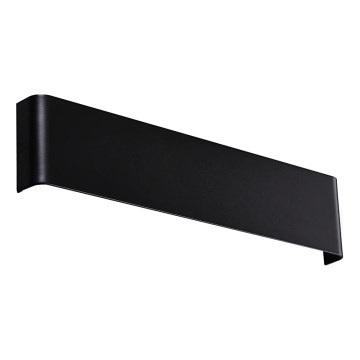 Ideal Lux - LED-seinävalaisin DELTA LED/14W/230V 3000K 41 cm CRI 90 musta