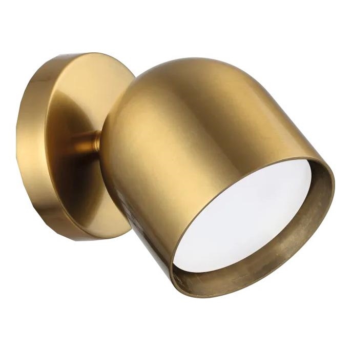 Ideal Lux - LED-seinävalaisin DODO 1xGX53/9W/230V messinki
