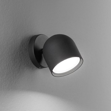 Ideal Lux - LED-seinävalaisin DODO 1xGX53/9W/230V musta
