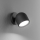 Ideal Lux - LED-seinävalaisin DODO 1xGX53/9W/230V musta