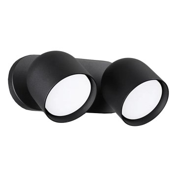 Ideal Lux - LED-seinävalaisin DODO 2xGX53/9W/230V musta