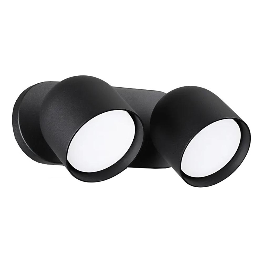 Ideal Lux - LED-seinävalaisin DODO 2xGX53/9W/230V musta