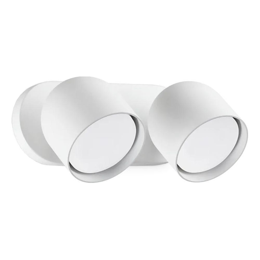 Ideal Lux - LED-seinävalaisin DODO 2xGX53/9W/230V valkoinen