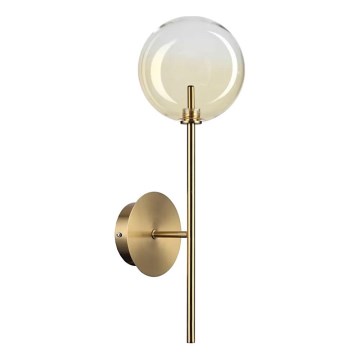 Ideal Lux - LED-seinävalaisin EQUINOXE 1xG4/2W/230V messinki/savuinen