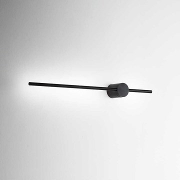Ideal Lux - LED-seinävalaisin ESSENCE LED/12W/230V 3000K 70 cm CRI 90 musta