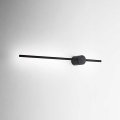 Ideal Lux - LED-seinävalaisin ESSENCE LED/12W/230V 4000K 70 cm CRI 90 musta