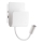 Ideal Lux - LED-seinävalaisin kanssa joustava lampičkou PROBE LED/9,5W/230V USB CRI 90 valkoinen