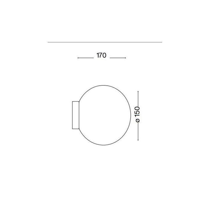 Ideal Lux - LED-seinävalaisin MAPA 1xG9/15W/230V