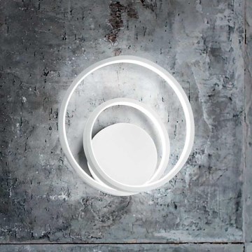 Ideal Lux - LED-seinävalaisin OZ LED/26W/230V CRI 90 valkoinen