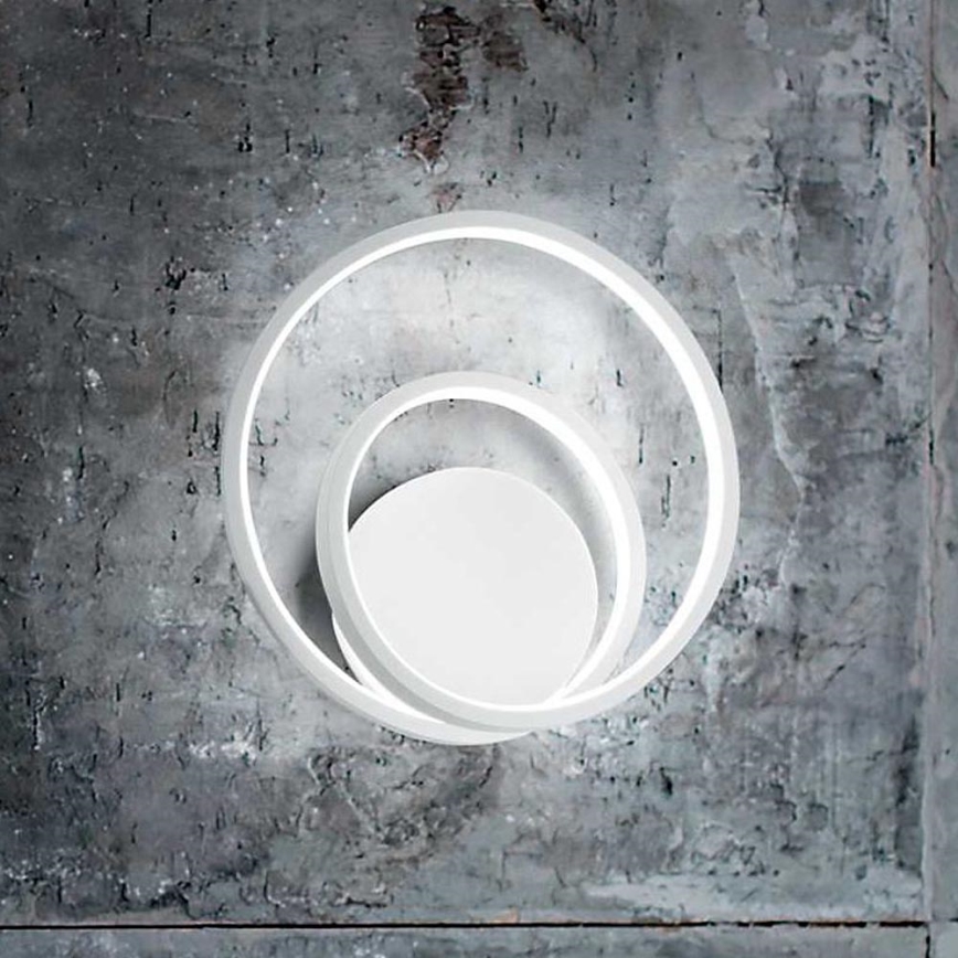 Ideal Lux - LED-seinävalaisin OZ LED/26W/230V CRI 90 valkoinen