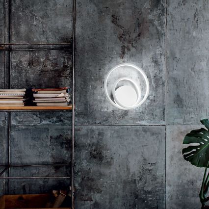Ideal Lux - LED-seinävalaisin OZ LED/26W/230V CRI 90 valkoinen