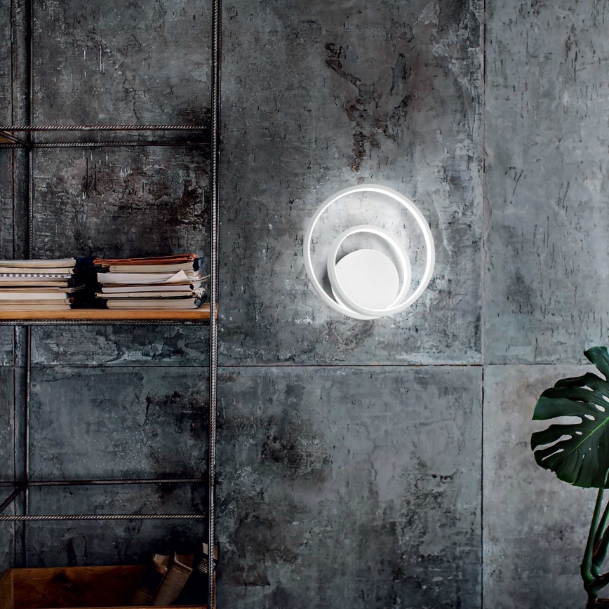 Ideal Lux - LED-seinävalaisin OZ LED/26W/230V CRI 90 valkoinen