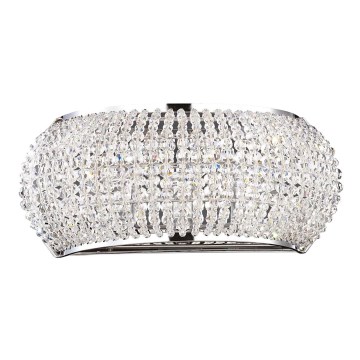 Ideal Lux - LED-seinävalaisin PASHA 3xG9/3W/230V kiiltävä kromi